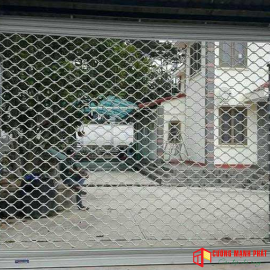 Cửa Cuốn Inox Lưới Mắc Võng